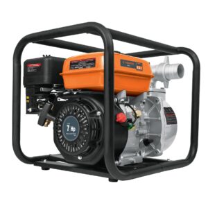 motobomba autocebante 2x2", 7 hp a gasolina